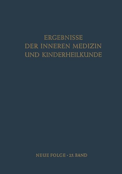 Produktbild: Ergebnisse der Inneren Medizin und Kinderheilkunde