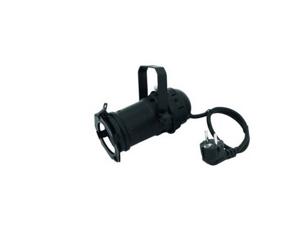 Produktbild: Eurolite PAR-16 Spot GU-10 Halogen-PAR-Scheinwerfer Schwarz
