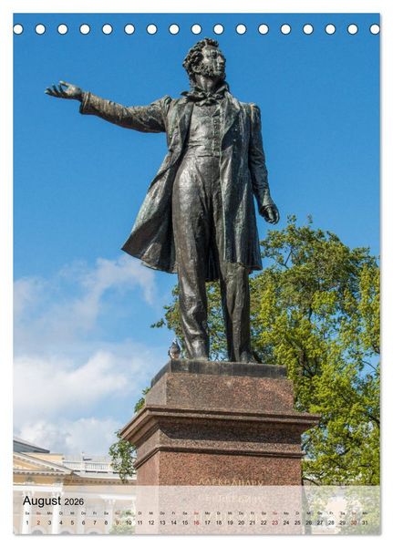Produktbild: St. Petersburg - Russische Ostseemetropole (Tischkalender 2026 DIN A5 hoch), CALVENDO Monatskalender