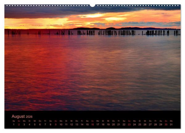 Produktbild: Sonnenuntergang (Wandkalender 2026 DIN A2 quer), CALVENDO Monatskalender