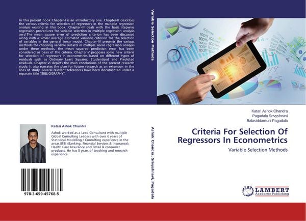 Produktbild: Criteria For Selection Of Regressors In Econometrics