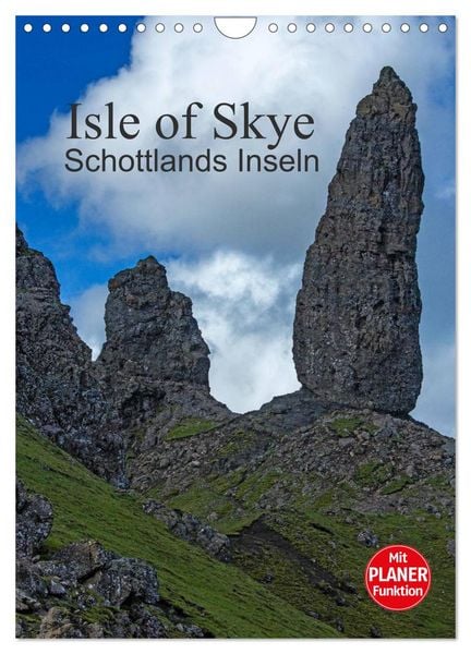 Isle of Skye - Schottlands Inseln - Familienplaner (Wandkalender 2026 DIN A4 hoch), CALVENDO Monatskalender