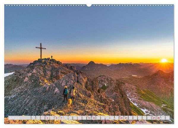 Produktbild: Arlberger Bergwelten (hochwertiger Premium Wandkalender 2026 DIN A2 quer), Kunstdruck in Hochglanz