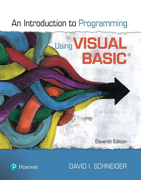 Produktbild: Introduction to Programming Using Visual Basic