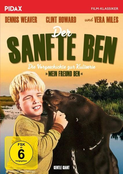 Produktbild: Der sanfte Ben (Gentle Giant) / Die Vorgeschichte zur Kultserie &bdquo;Mein Freund Ben&ldquo; (Pidax Film-Klassiker)