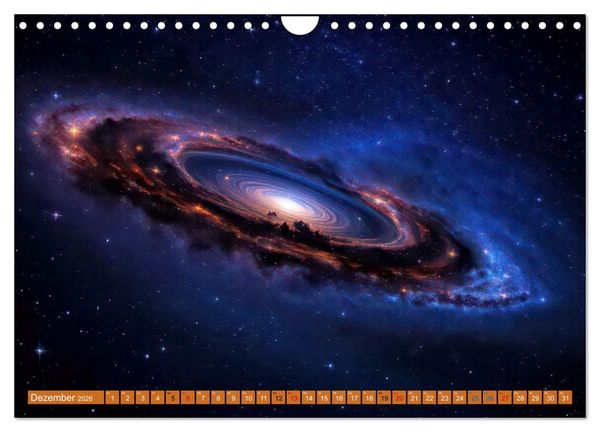 Produktbild: Gammablitze im Universum (Wandkalender 2026 DIN A4 quer), CALVENDO Monatskalender