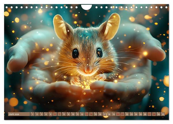 Produktbild: Tierische Balance (Wandkalender 2026 DIN A4 quer), CALVENDO Monatskalender