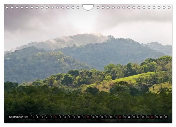Produktbild: Costa Rica - Pure Lebensfreude (Wandkalender 2026 DIN A4 quer), CALVENDO Monatskalender