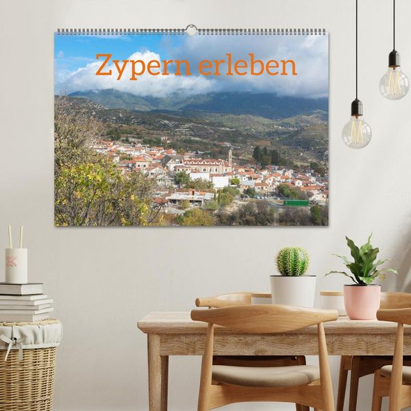 Produktbild: Zypern erleben (Wandkalender 2026 DIN A2 quer), CALVENDO Monatskalender
