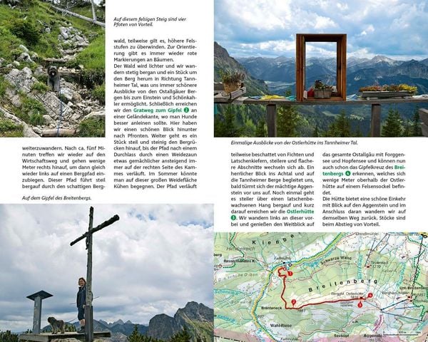 Produktbild: ROTHER Wanderbuch Wandern mit Hund Allg&auml;u. mit Tannheimer Tal und Kleinwalsertal. 40 Vierbeiner-Touren
