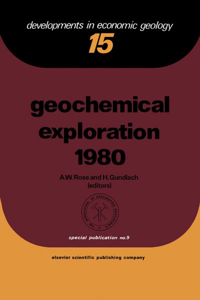 Produktbild: Geochemical Exploration 1980