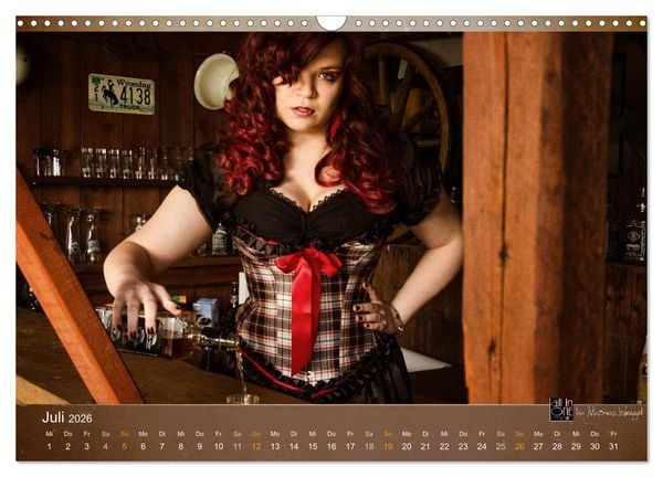 Produktbild: Western Girls (Wandkalender 2026 DIN A3 quer), CALVENDO Monatskalender