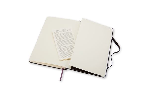 Produktbild: Moleskine Notizbuch, Large/A5, Liniert, Fester Einband, Schwarz