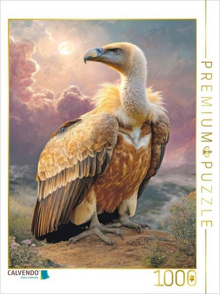 CALVENDO Puzzle Greifvögel | 1000 Teile Lege-Größe 64x48cm Foto-Puzzle für glückliche Stunden