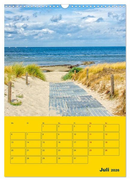 Produktbild: Sehnsuchtsort Ostseeinsel Poel (Wandkalender 2026 DIN A3 hoch), CALVENDO Monatskalender