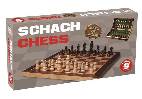 Produktbild: Schachkassette Holz gro&szlig;