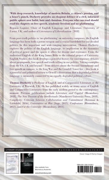 Produktbild: Docherty, P: Political English