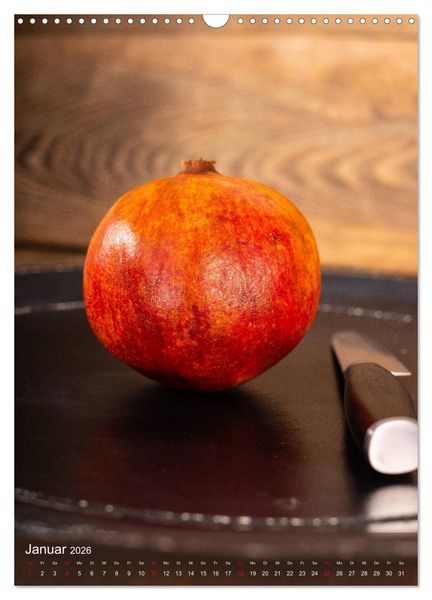 Produktbild: Granatapfel (Wandkalender 2026 DIN A3 hoch), CALVENDO Monatskalender