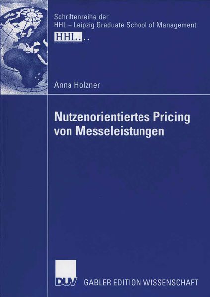 Produktbild: Nutzenorientiertes Pricing von Messeleistungen