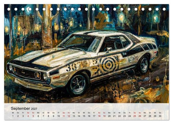 Produktbild: Steroide auf vier R&auml;dern (Tischkalender 2027 DIN A5 quer), CALVENDO Monatskalender