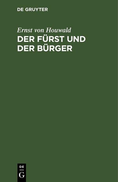 Produktbild: Der F&uuml;rst und der B&uuml;rger