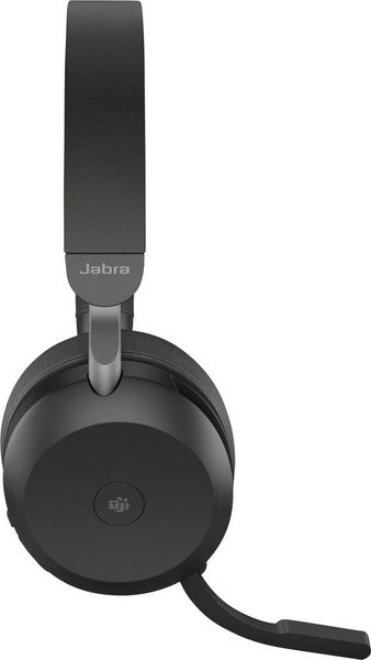 Produktbild: Jabra Evolve2 75 Over Ear Headset kabelgebunden Schwarz Batterieladeanzeige, Mikrofon-Stummschaltung Telefon