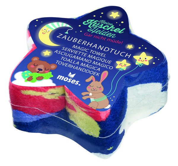 Produktbild: Kleine Kuschelhelden Zauberhandtuch