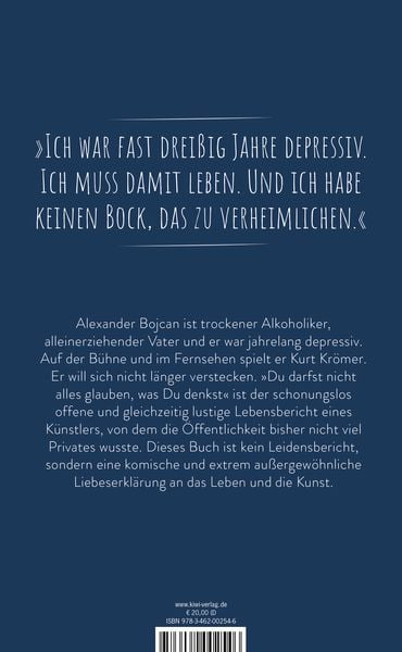 Produktbild: Du darfst nicht alles glauben, was du denkst
