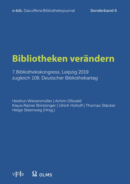Produktbild: Bibliotheken ver&auml;ndern