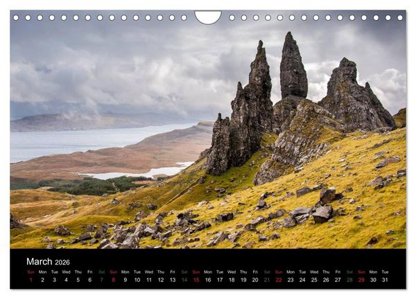Produktbild: Scenes from the Isle of Skye (Wall Calendar 2026 DIN A4 landscape), CALVENDO 12 Month Wall Calendar