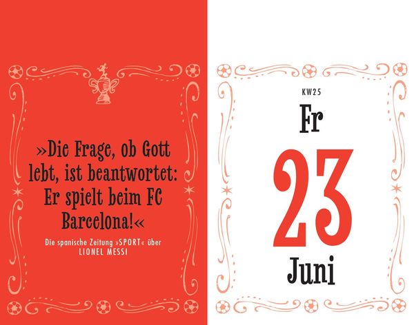 Produktbild: Traumfußball - Der Arnd-Zeigler-Kalender 2023.