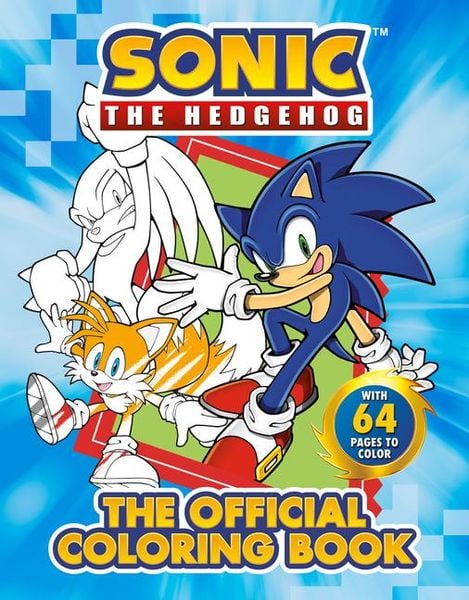 Produktbild: Sonic the Hedgehog: The Official Coloring Book