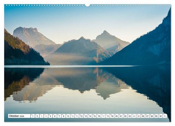 Produktbild: Ein Fr&uuml;hling am Traunsee - Vertr&auml;umte Ansichten (Wandkalender 2026 DIN A2 quer), CALVENDO Monatskalender