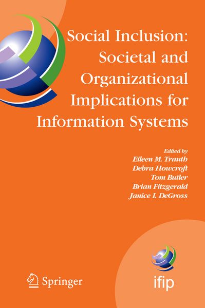 Produktbild: Social Inclusion: Societal and Organizational Implications for Information Systems