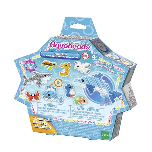 Produktbild: Bastelperlen Aquabeads Tiefsee-Set 2 Vorlagen 600 St&uuml;ck