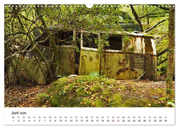 Produktbild: Rostende Legenden (Wandkalender 2026 DIN A3 quer), CALVENDO Monatskalender