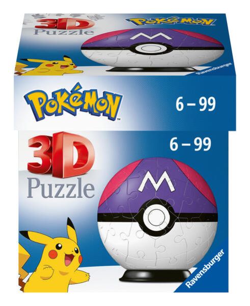 Ravensburger - Pokémon Meisterball, 54 Teile