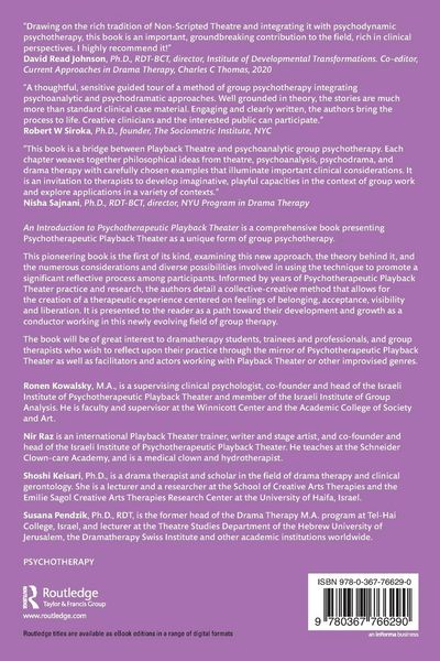 Produktbild: An Introduction to Psychotherapeutic Playback Theater