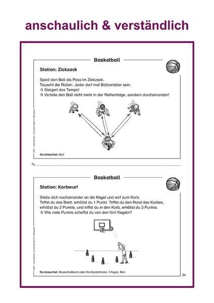 Produktbild: Lernzirkel Sport V: Ballspiele