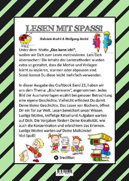 Produktbild: Craftook - Spielerisch Lesenlernen - 100 Tolle Motive - L&uuml;ckentext - Spannende R&auml;tsel - Motivation - Spass Am Lesen