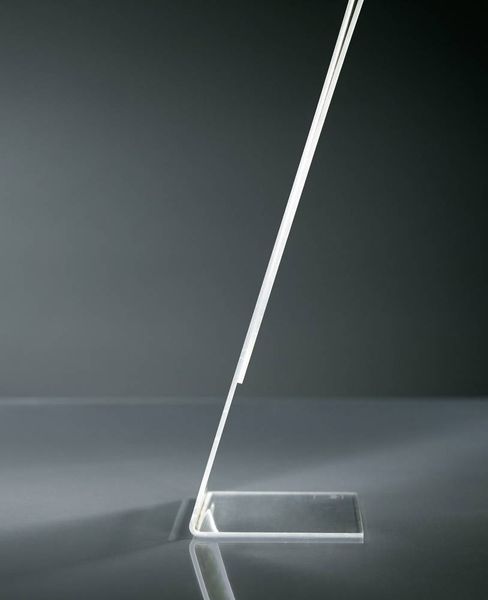 Produktbild: Sigel TA210 Tischaufsteller L-Form Verwendung f&uuml;r Papierformat: DIN A4 Glasklar 1 St.
