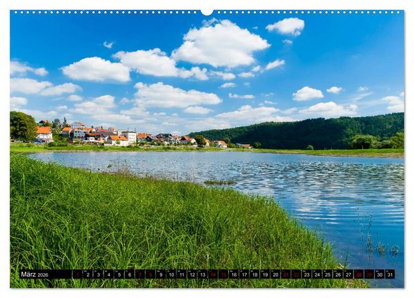 Produktbild: Rund um den Edersee (hochwertiger Premium Wandkalender 2026 DIN A2 quer), Kunstdruck in Hochglanz