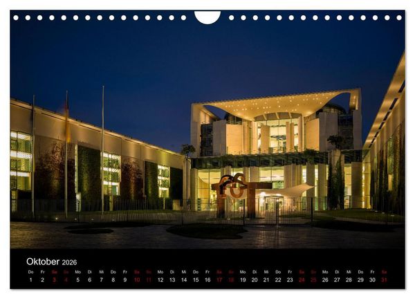Produktbild: Eine Reise durch Berlin bei Nacht (Wandkalender 2026 DIN A4 quer), CALVENDO Monatskalender