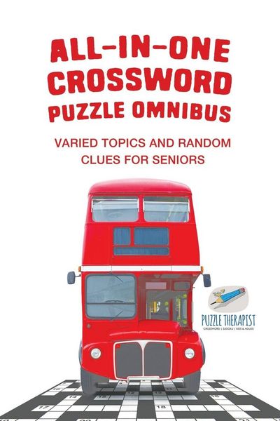 Produktbild: All-in-One Crossword Puzzle Omnibus | Varied Topics and Random Clues for Seniors