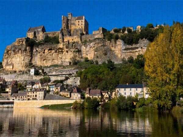 Produktbild: CALVENDO Puzzle Ein Motiv aus dem Kalender Mystische Dordogne | 1000 Teile Lege-Gr&ouml;&szlig;e 64x48cm Foto-Puzzle f&uuml;r gl&uuml;ckliche Stunden