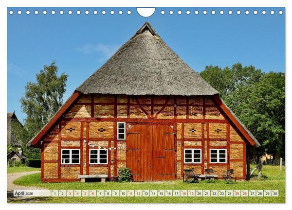 Produktbild: Fischland: zwischen Ostsee und Bodden (Wandkalender 2026 DIN A4 quer), CALVENDO Monatskalender