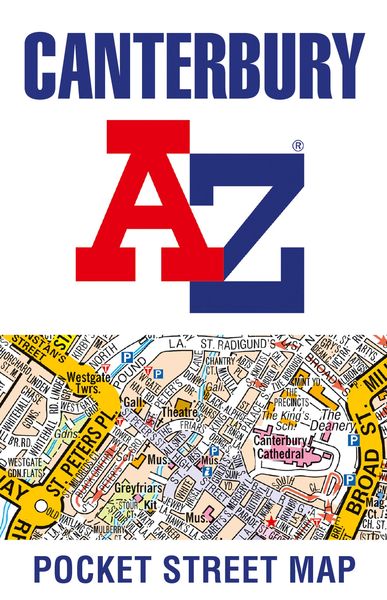 Produktbild: Canterbury Pocket Street Map