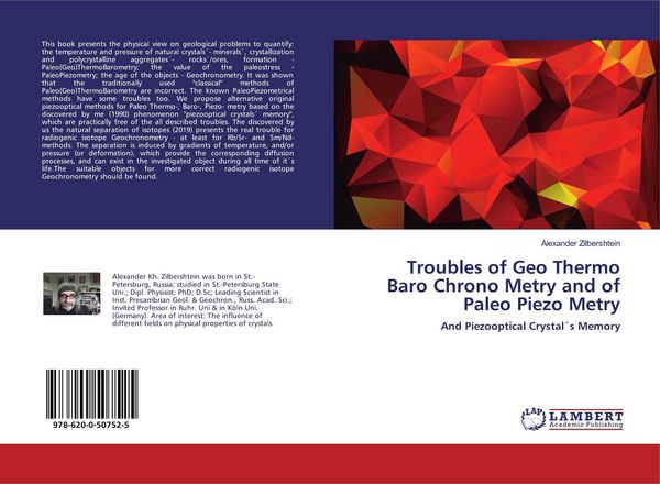 Produktbild: Troubles of Geo Thermo Baro Chrono Metry and of Paleo Piezo Metry