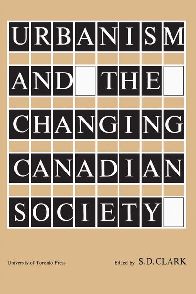 Produktbild: Urbanism and the Changing Canadian Society