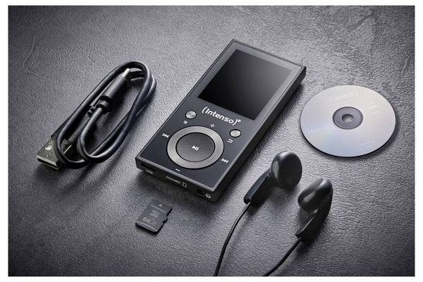 Produktbild: Intenso MP3 Videoplayer 64GB Music Walker MP3-Player 64GB Schwarz Bluetooth&reg;